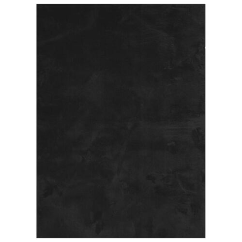 Vidaxl Tapis Huarte À Poils Courts Doux Et Lavable Noir 240x340 Cm