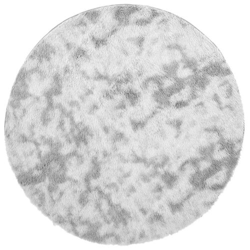 Vidaxl 4102900 Tapis De Sol Polyester Gris Et Argent