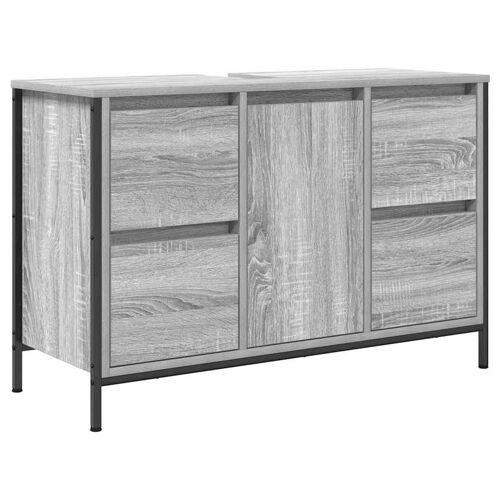 VidaXL 861890 miroir de salle de bain et armoire de rangement pour évier