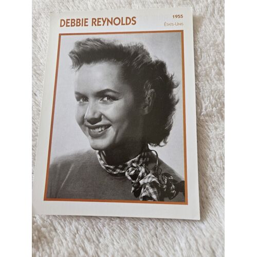 Fiche Portrait De Star Debbie Reynolds L’Encyclopédie Du Cinéma Collection Cinéma Vintage