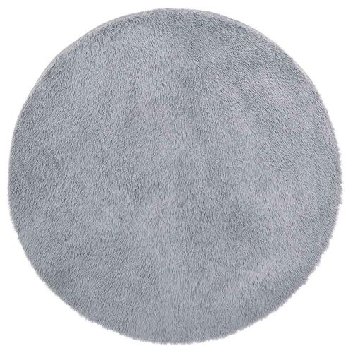 Vidaxl 4102898 Tapis De Sol Polyester Gris Clair