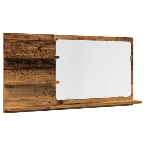 VidaXL 856262 miroir de salle de bain et armoire de rangement pour évier