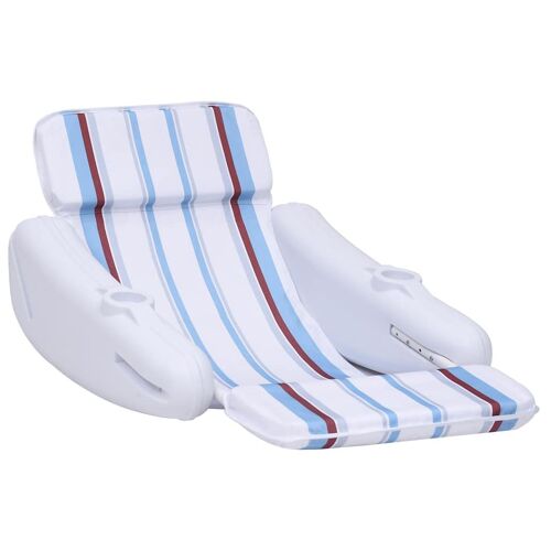 VidaXL 313993 piscine hors sol Bleu, Marron et Blanc