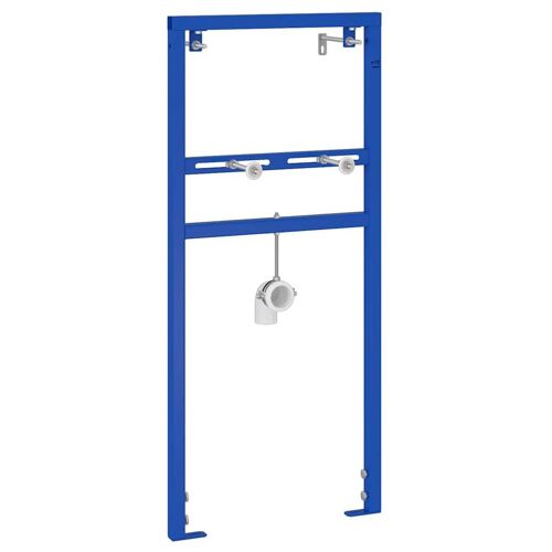 VidaXL 4106572 Armoire de rangement de salle de bain Bleu Métal