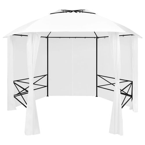 Vidaxl 312234 Tente De Jardin Blanc