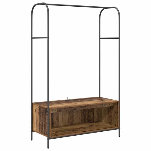 VidaXL 868455 Organisateur de stockage suspendu Bois Marron