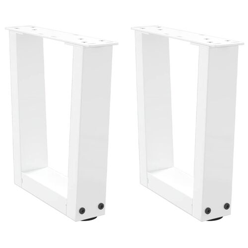 VidaXL 4012605 pied de meubles Blanc Acier
