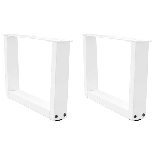 VidaXL 4012629 pied de meubles Blanc Acier