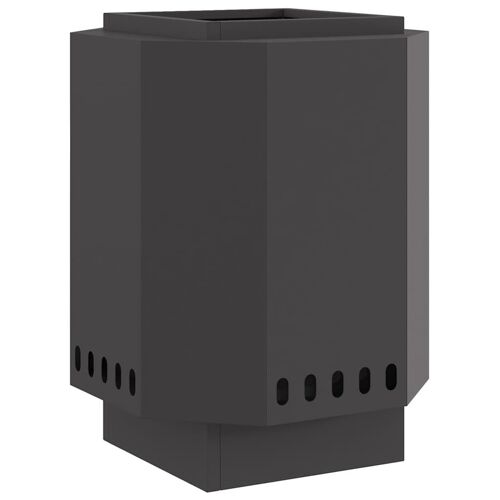 VidaXL 858978 cheminée Noir