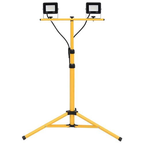 Vidaxl Projecteur À Led Avec Trépied 2x20 W Blanc Froid