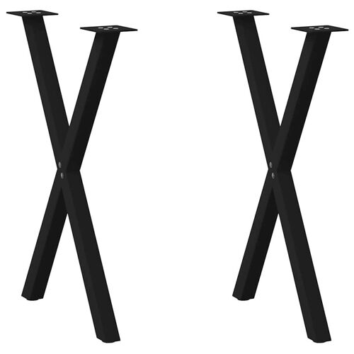 VidaXL 4012908 pied de meubles Noir Acier