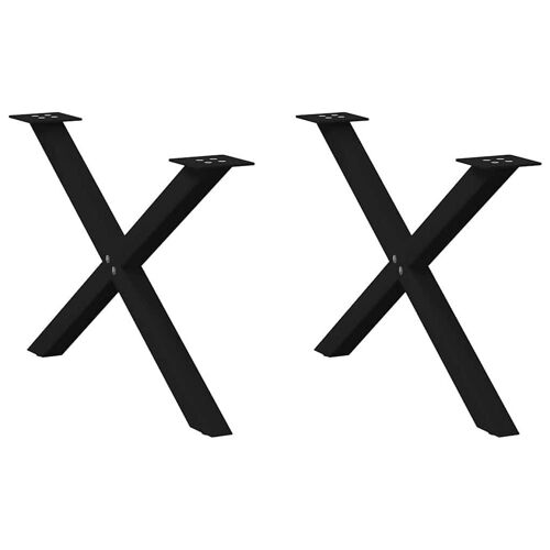 VidaXL 4012904 pied de meubles Noir Acier