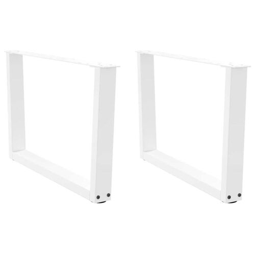 VidaXL 4012637 pied de meubles Blanc Acier