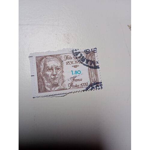 Timbre France 1,80 Oblitere Yvert N° 2052 Felix Guyon De 1979