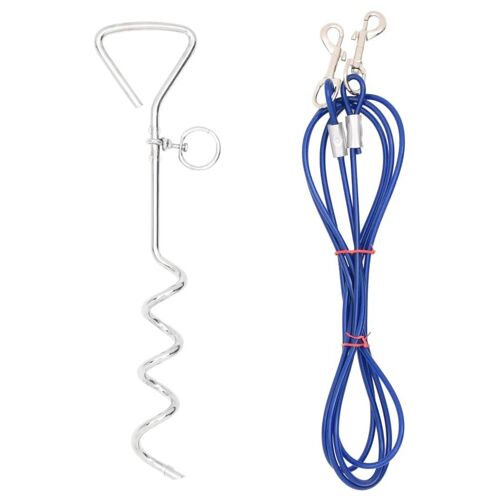 VidaXL 4003379 laisse pour chiens et chats Bleu