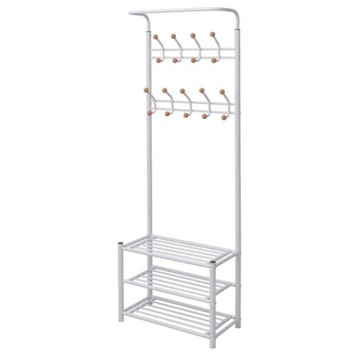 VidaXL 243727 porte-manteaux Blanc