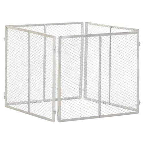 VidaXL 146149 Composteur Argent