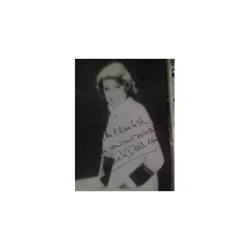 Danièle Darrieux - Autographe