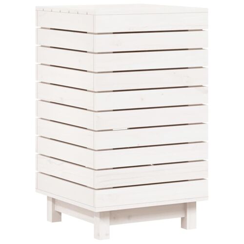 VidaXL 832322 panier à linge Pin Blanc
