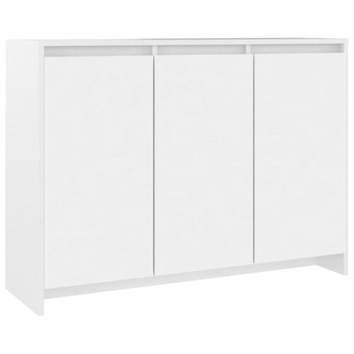 vidaXL Buffet Blanc 102x33x75 cm Aggloméré