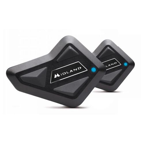 Midland C1410.01 casque Sans fil Moto USB Type-C Bluetooth Noir