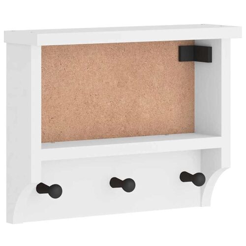 VidaXL 4010453 porte-manteaux Blanc