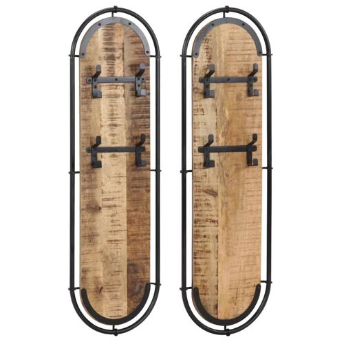 VidaXL 4013503 porte-manteaux Noir et Marron