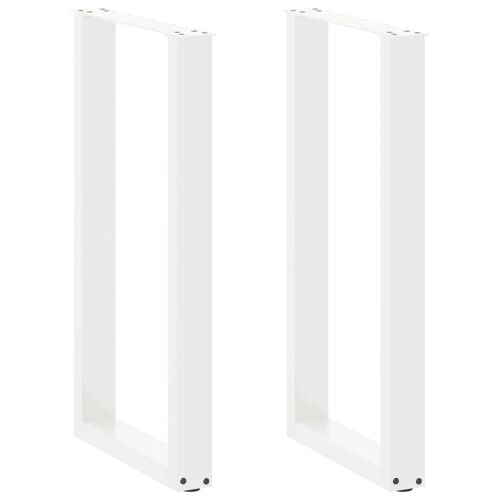 VidaXL 4013217 pied de meubles Blanc Acier
