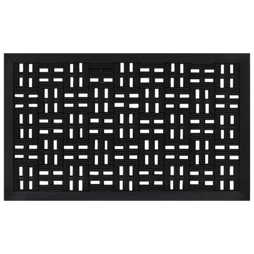 Vidaxl 155658 Paillasson Noir