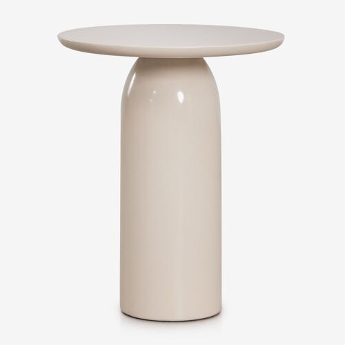 Table d'appoint ronde Ø45 cm en ciment Layana