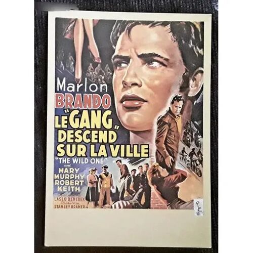 Carte Postale Du Film : The Wild One - Collection Télérama "La Mémoire Du Cinéma" N°76 -