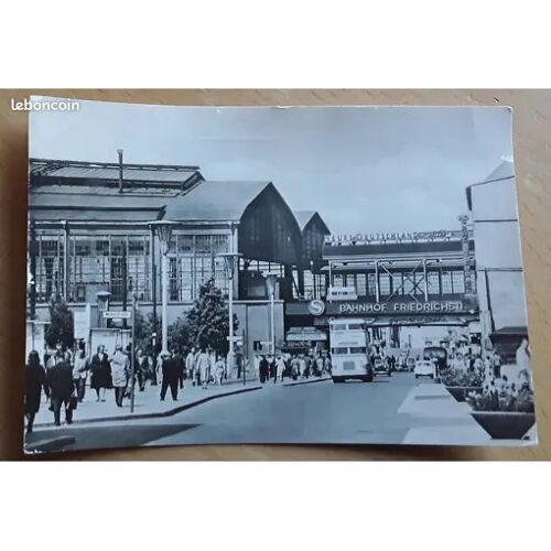 Ancienne Carte Postale Gare De Berlin : Gare