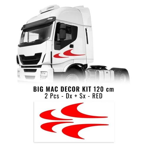 Decor Kit Universel Big Mac, Rouge