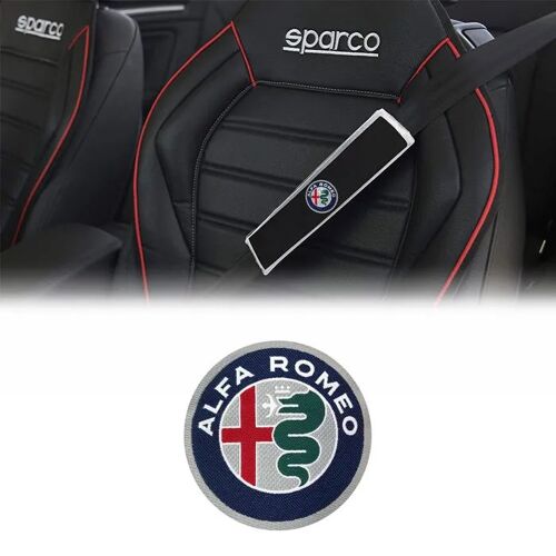 Toppa Adesiva Officiel Alfa Romeo Pour Copri Cintura, Logo, 75 Mm