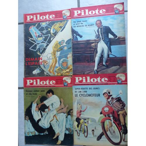 Pilote Hebdomadaire 167 168 169 170 - Janvier 1963