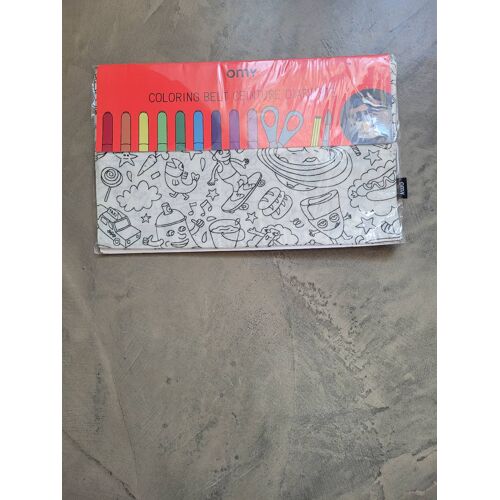 Ceinture D'Artiste À Colorier