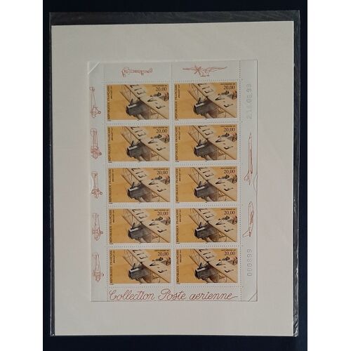 Mini Feuillet 10 Timbres N° F61a - Biplan Bréguet Xiv - 1997