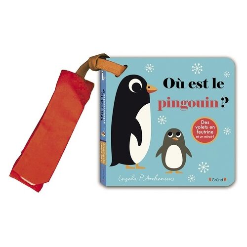 Où Est Le Pingouin ? - Avec Des Volets En Feutrine Et Un Miroir !
