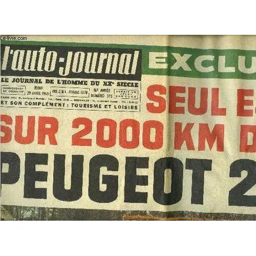 Auto Journal 375 De 1965 Peugeot 204,Mercedes 770 Speciale