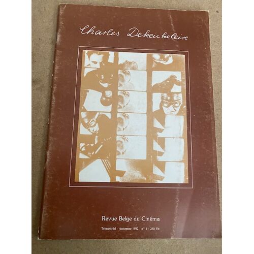 Revue Belge Du Cinéma, N°1, Année 1982