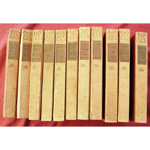 Lot Bradé De 11 Titres. Louÿs Stevenson Colette Londres Benoit Carco. Années 30.
