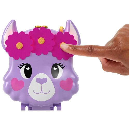 Polly Pocket - Coffret Aventure du Lama - Coffret Mini Figurines - 4 ans et +