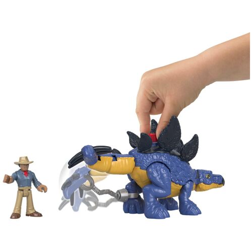 Fisher-Price Imaginext Jurassic World Stegosaurus & Dr. Grant