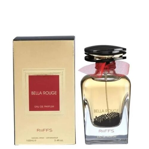 Eau De Parfum Riiffs ¿ Bella Rouge 100ml - Pour Femme - Parfum De Dubaï Floral, Fruité Et Élégant 