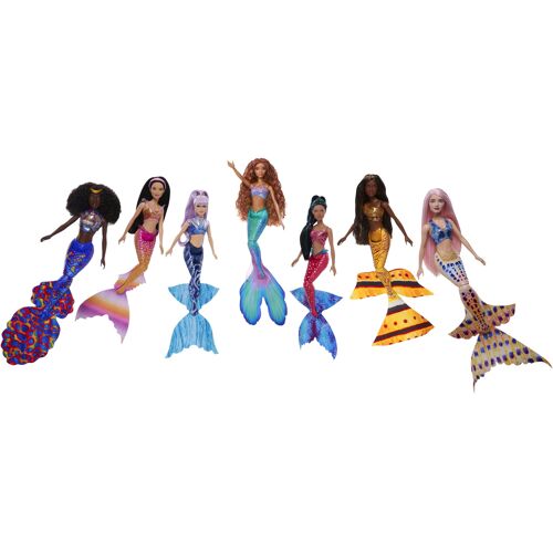Disney Princess Disney The Little Mermaid Ultimate Ariel Sisters 7-Pack