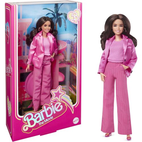Poupée Barbie le film Gloria en Costume tailleur pantalon rose