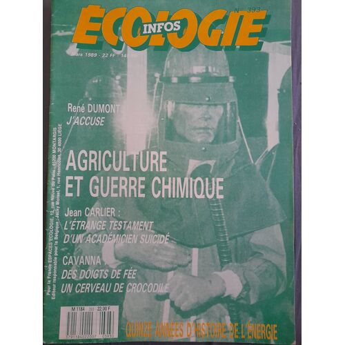 Ecologie Infos N° 393 - Mars 1989