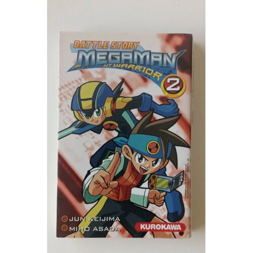 Megaman Nt Warrior Battle Story Tome 2 Kurokawa Manga Jun Keijima Et Miho Asada
