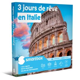 3 Jours De Rêve En Italie - Smartbox - Coffret Cadeau Séjour