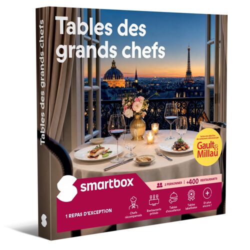 Tables Des Grands Chefs - Smartbox - Coffret Cadeau Gastronomie